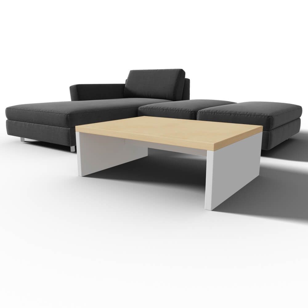 Couchtisch nach Maß aus 25mm starken Material