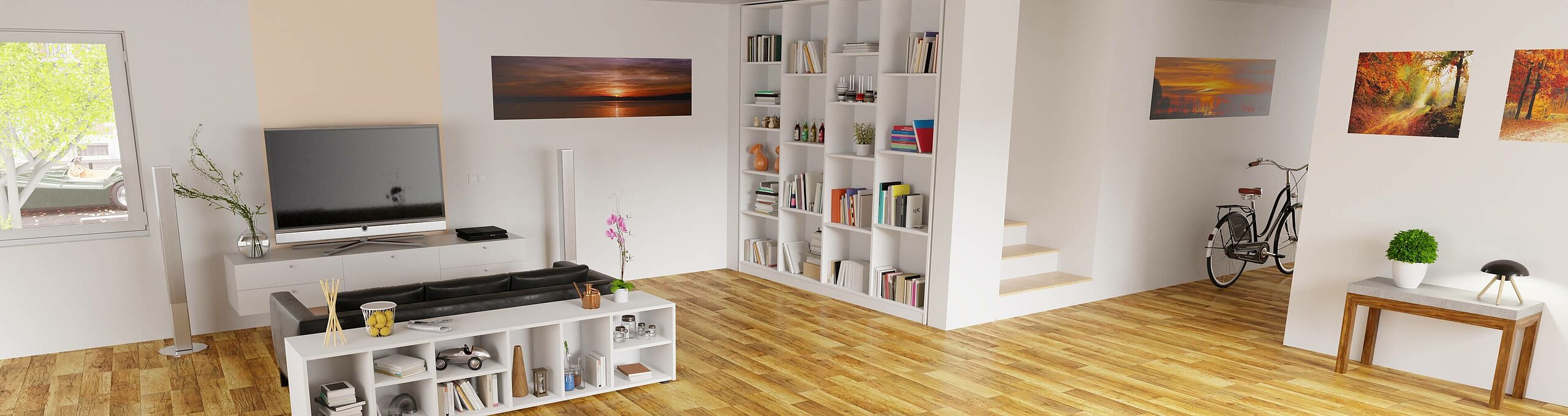 Wohnwand System Nische
