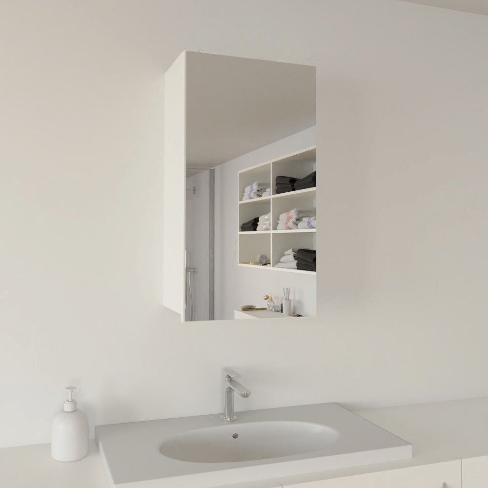 Spiegelschrank Bad, 1-Türig, 1 Element
