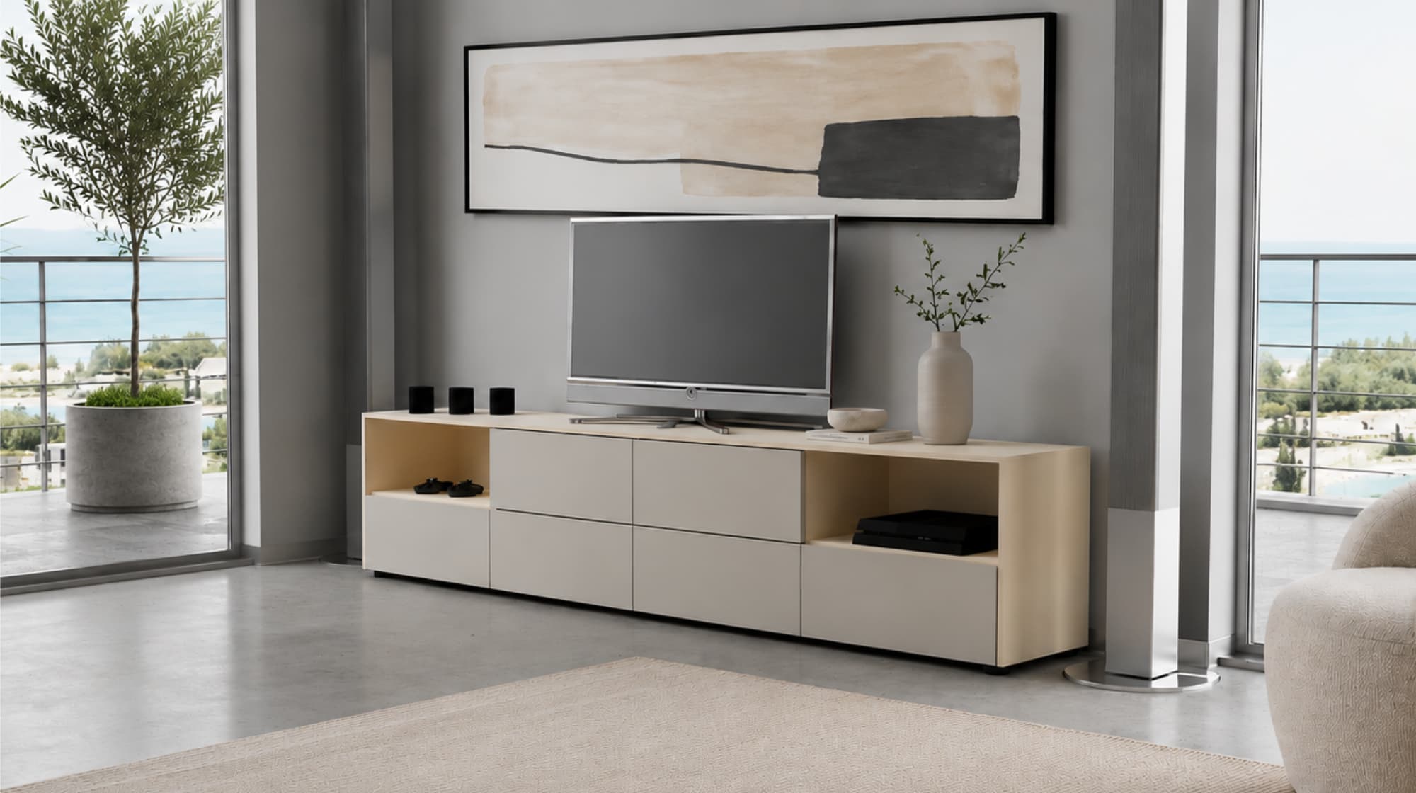 TV-Lowboard nach Maß