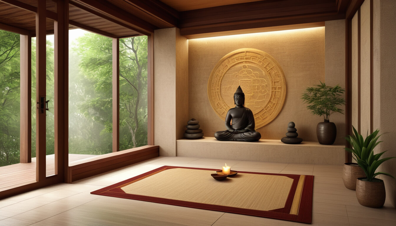 Feng Shui Meditationsecke