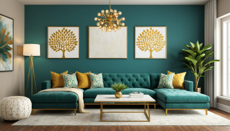 Modernes Feng Shui Wohnzimmer