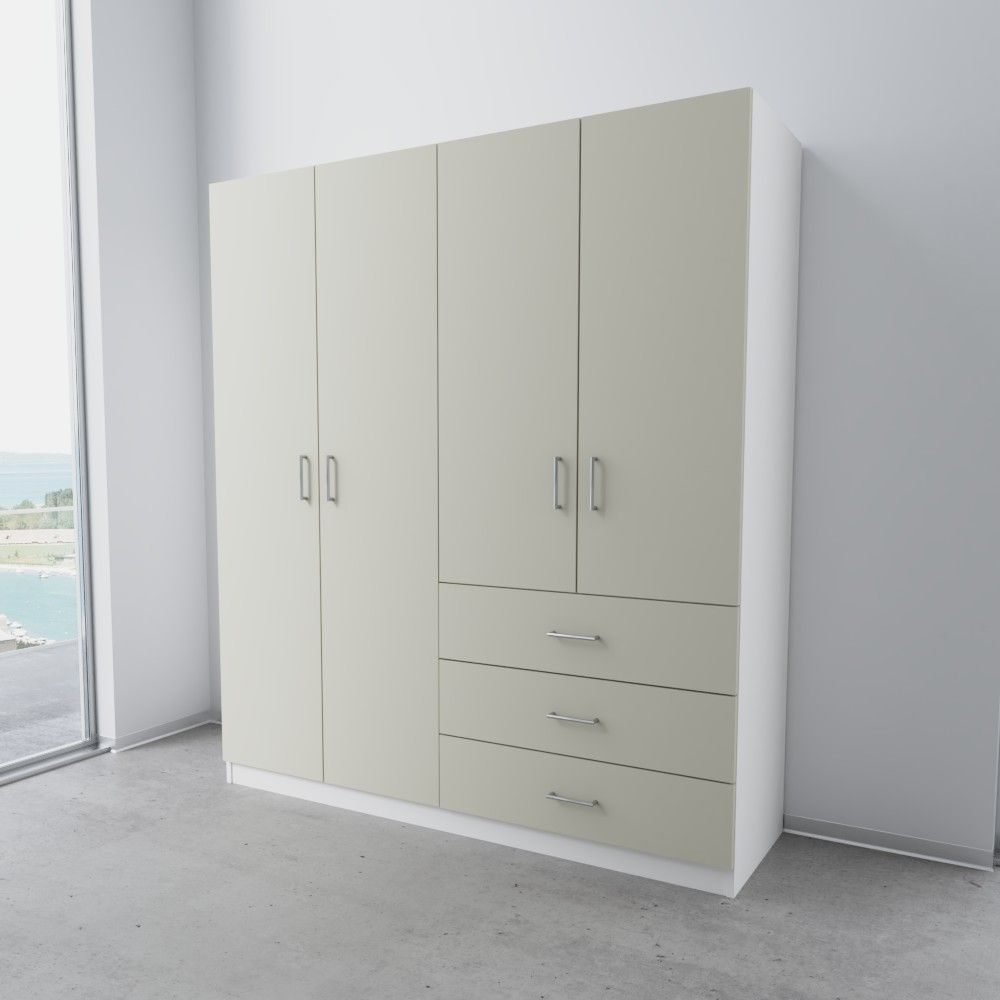 Kinderschrank - Weiß "Ayla"